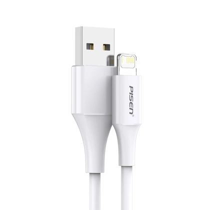 Cáp sạc Pisen - Mr White USB-A to lightning 1m 1